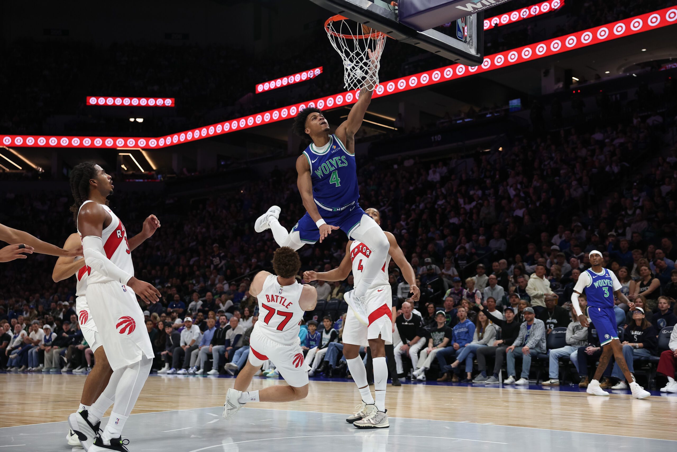 Timberwolves stay unbeaten with 117-94 win over Raptors in home opener — KSTP 5, Plymouth Sports news