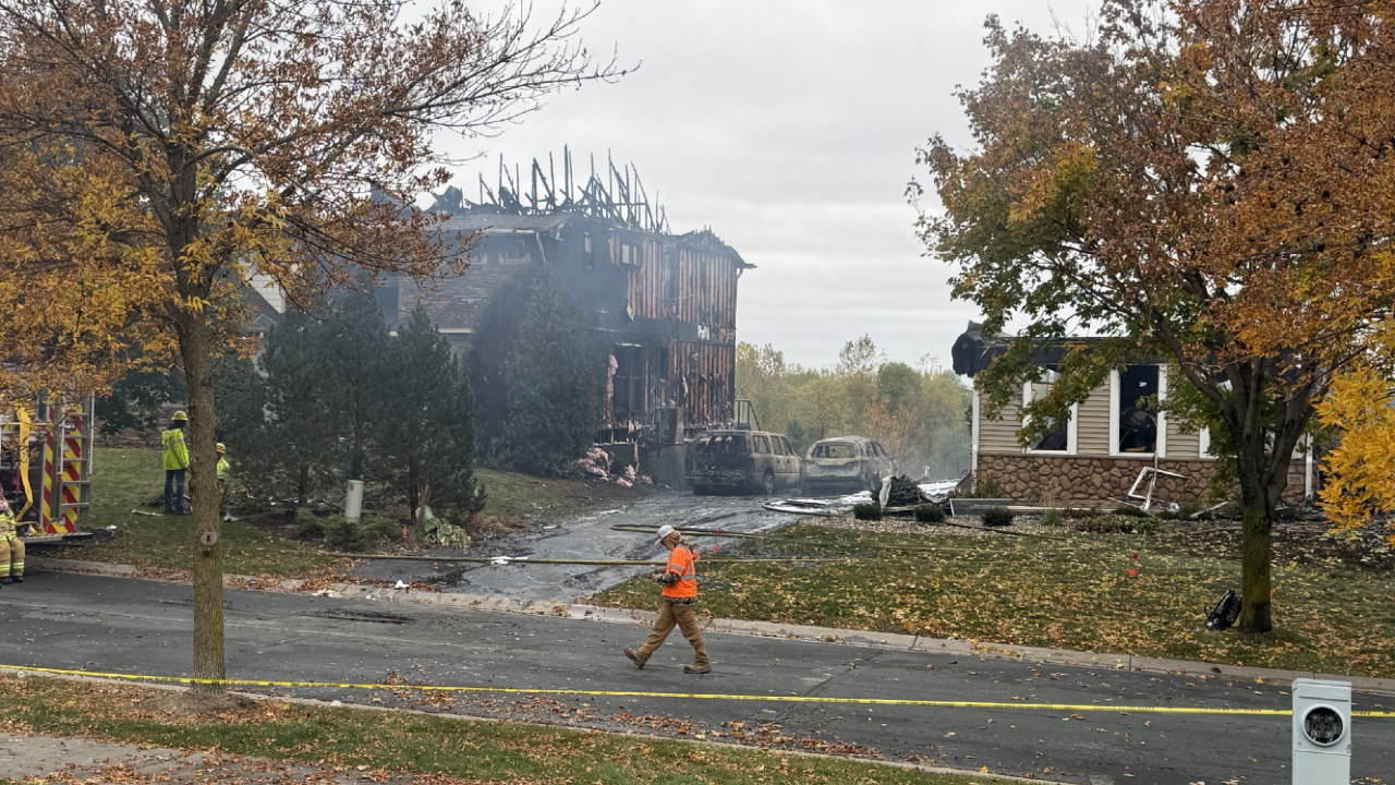 Victoria house fire spreads to 3 homes, 1 person missing — KSTP 5