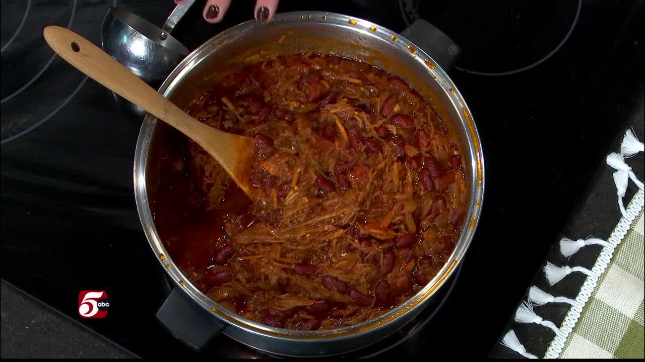Chili with shredded pork — KSTP 5, Plymouth Arts news