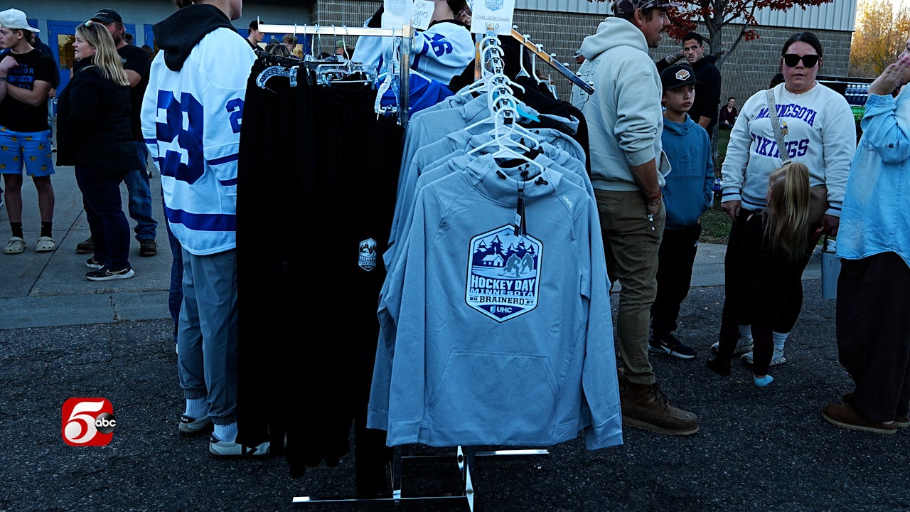 Brainerd celebrates 100 days until Hockey Day Minnesota — KSTP 5, Plymouth Schools news