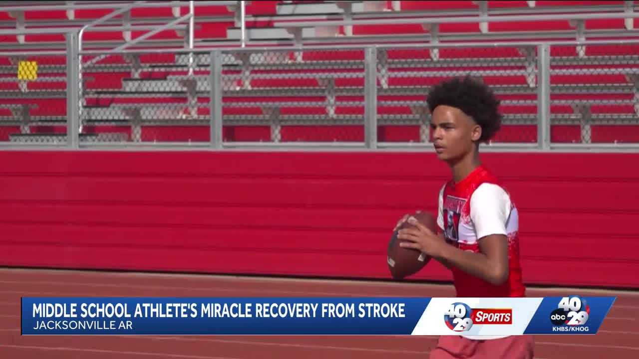 12-year-old football player recovering after spinal cord stroke — WESH 2 Orlando, Plymouth Sports news