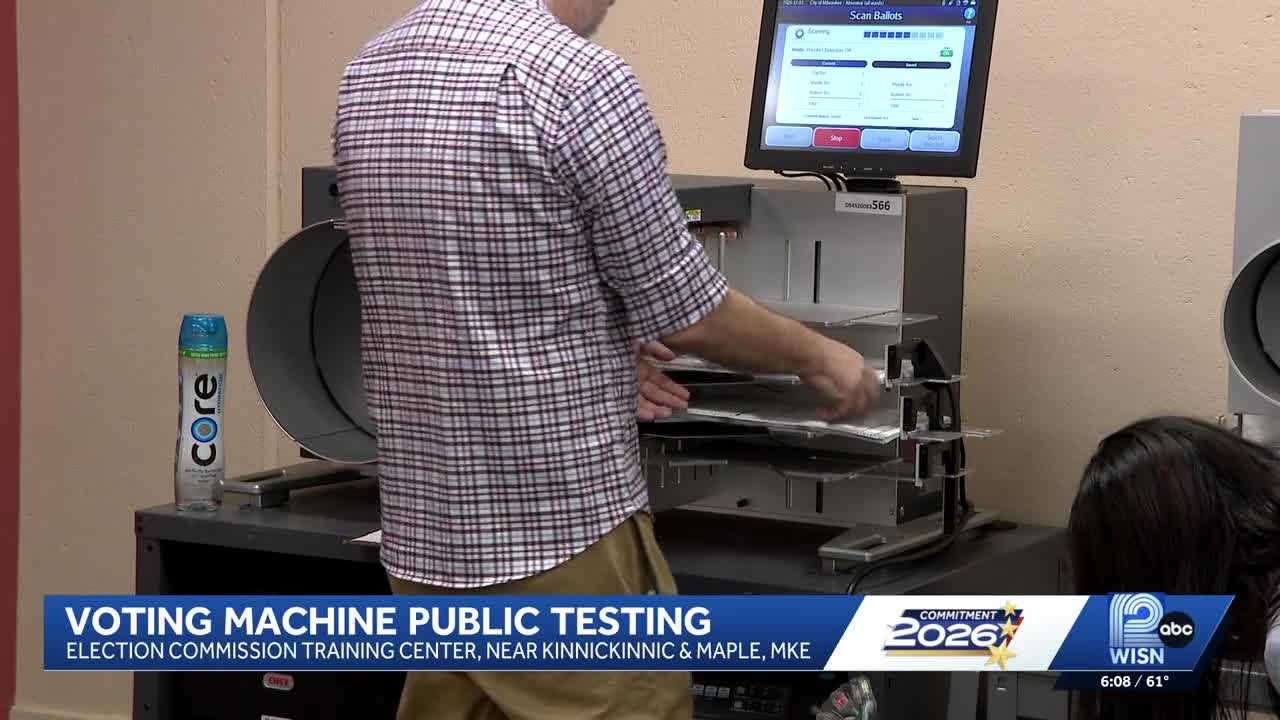 Milwaukee election officials test voting machines to prevent errors ahead of general election — WISN 12 Milwaukee, Plymouth Community news
