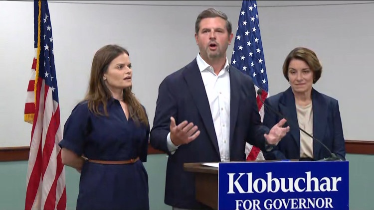 Parents of Harper Moyski backing Amy Klobuchar for governor — KARE 11 Local, Plymouth Community news