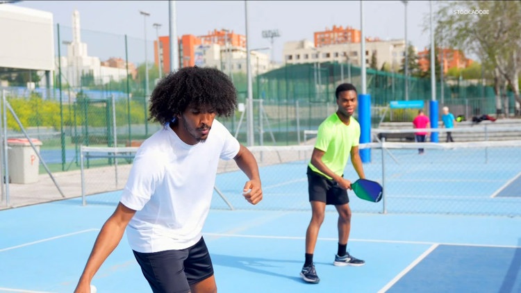 Smashing Stigma: Pickleball for men's mental health — KARE 11 Local, Plymouth Health news