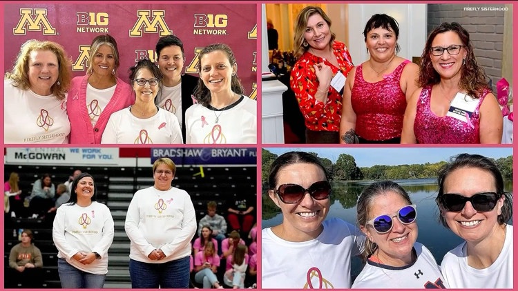 Firefly Sisterhood: Connecting breast cancer patients with mentors nationwide — KARE 11 Local, Plymouth Community news