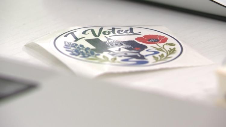 Too young to vote, but making her mark | Williamson County teen designs winning 'I Voted' sticker — KVUE (Austin), Plymouth Schools news