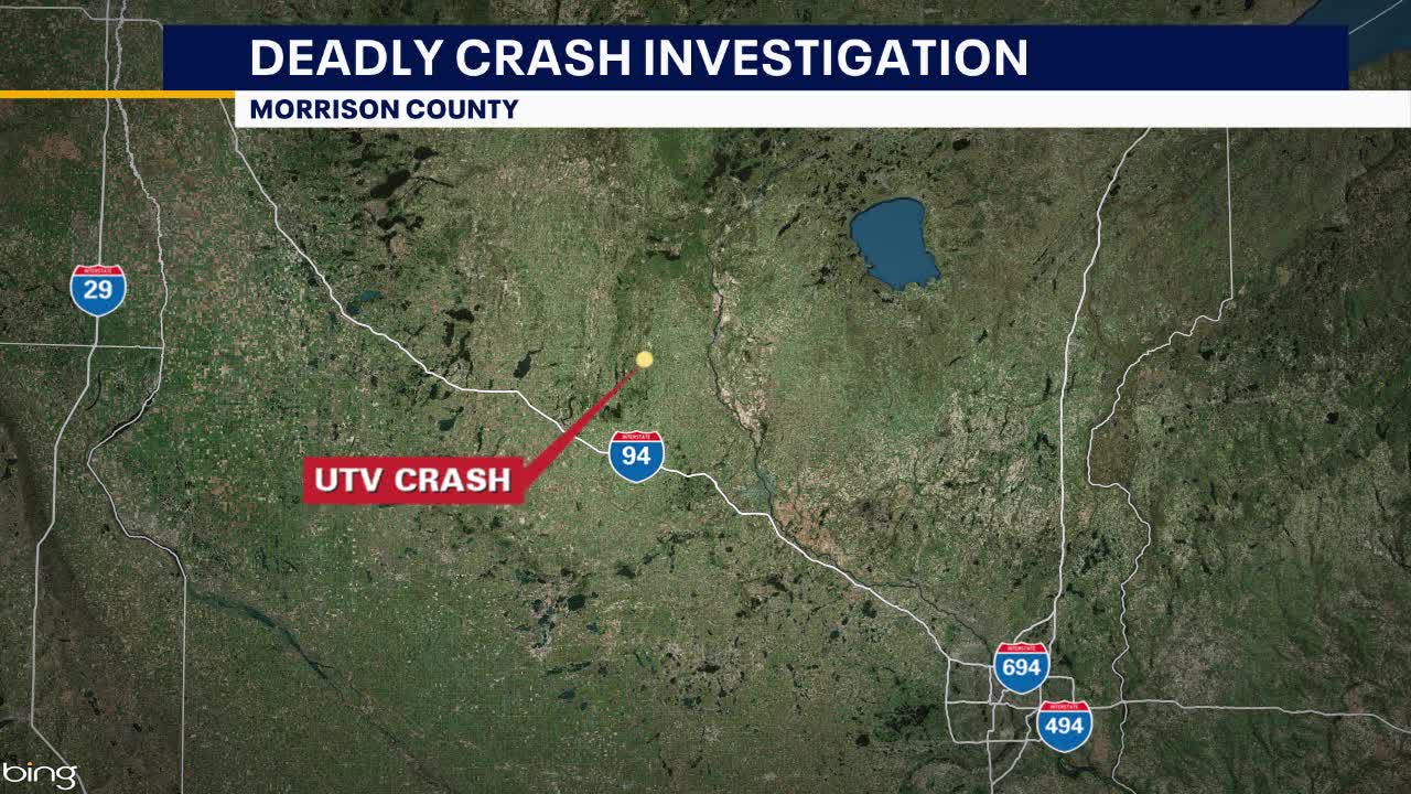 Morrison County crash: 2 ejected from UTV in deadly rollover — FOX 9, Plymouth Community news